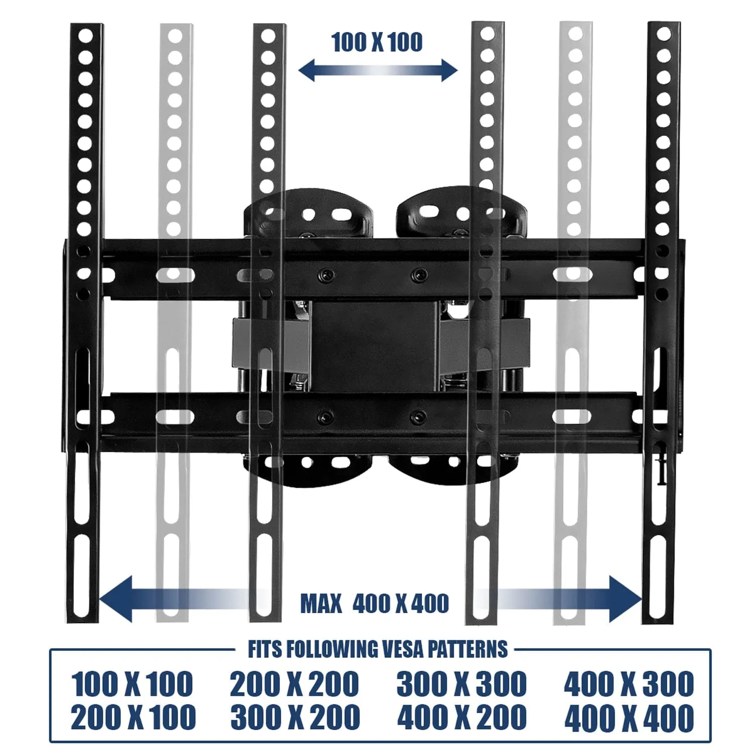 Full Motion Corner TV Wall Mount