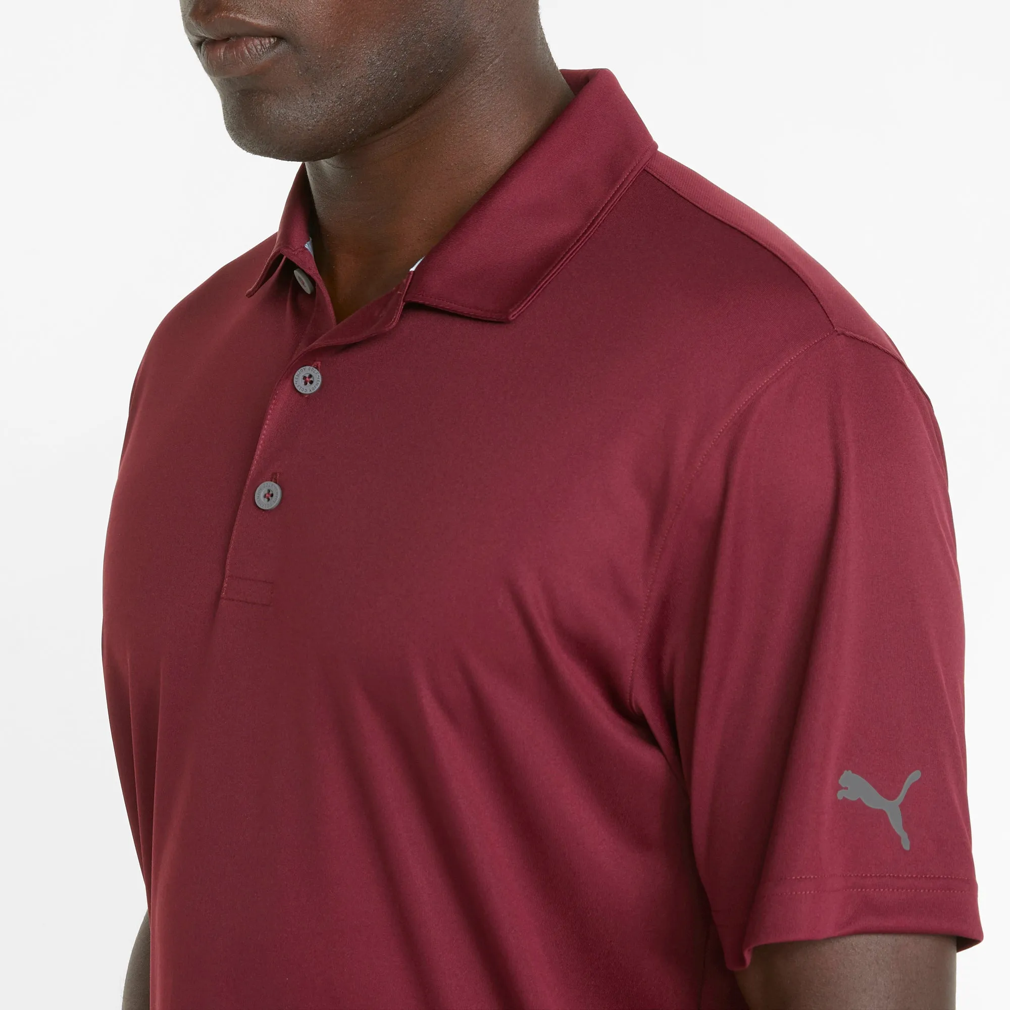 Gamer Golf Polo | Zinfandel