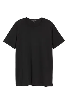 Georgia Crew Neck T-Shirt- Black