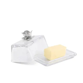 Glass Butter Dish - Magnolia