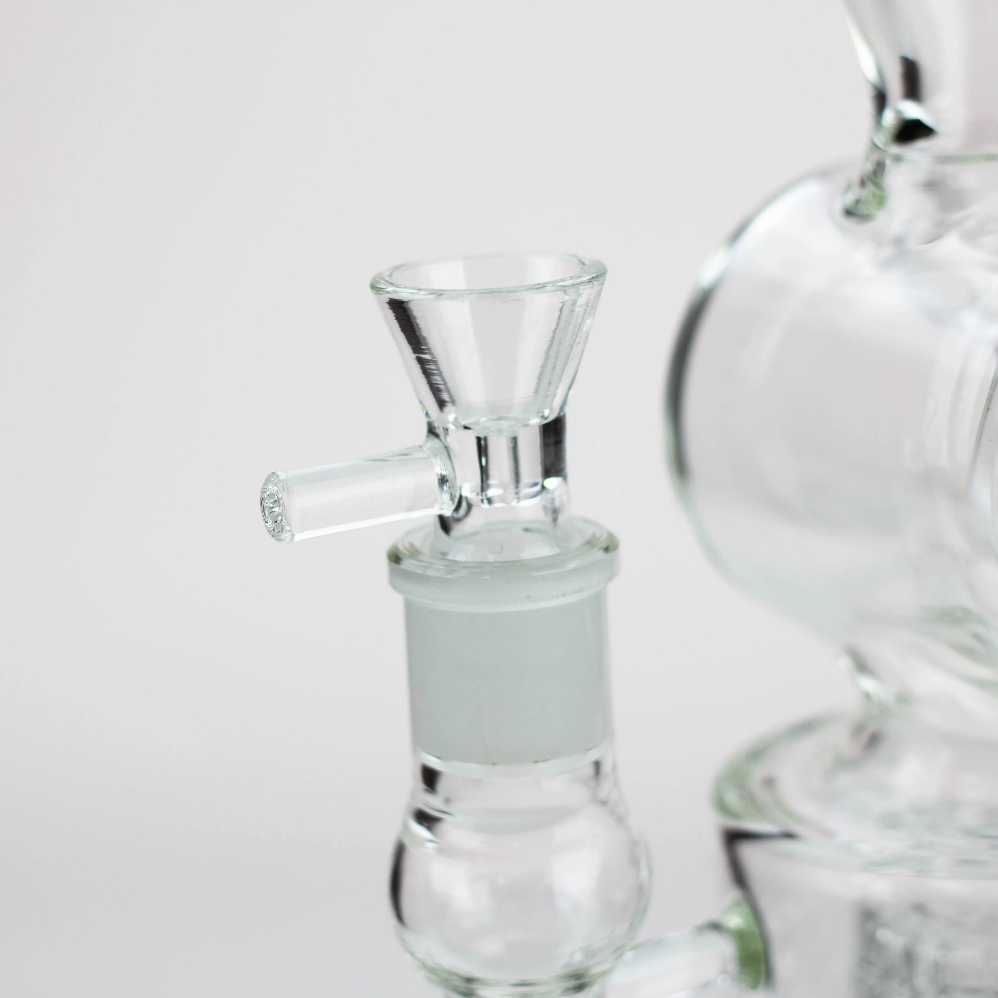 H2O Double Ring Glass Bong 21"