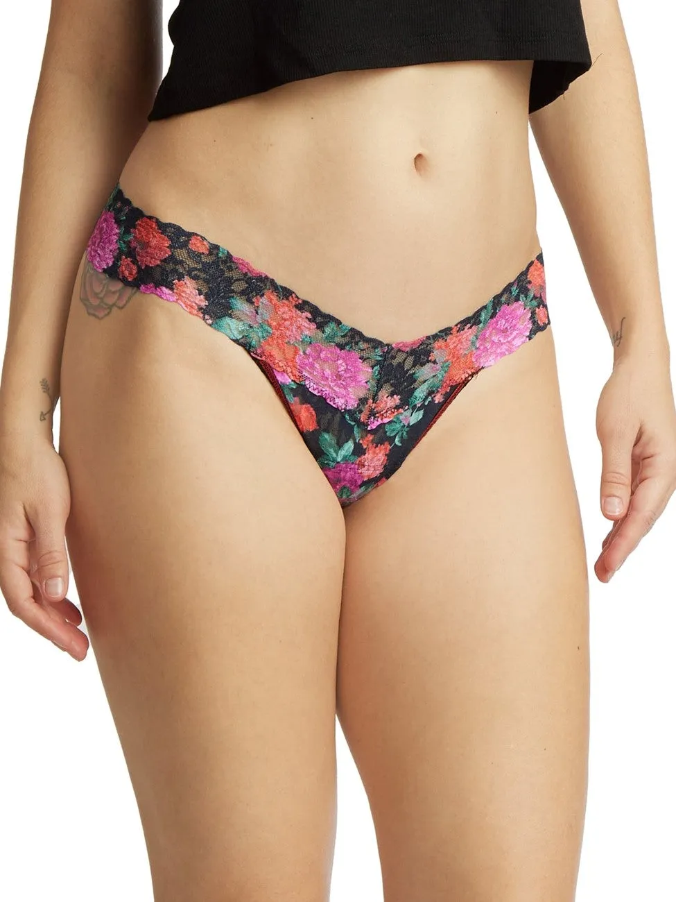 HANKY PANKY Low Rise Thong - Printed