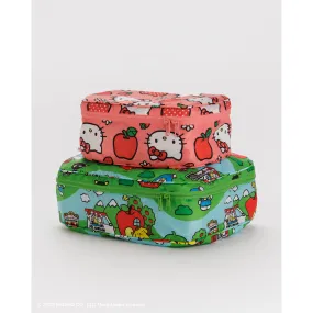 Hello Kitty and Friends x Baggu Packing Cube Set (Apples   Friends)