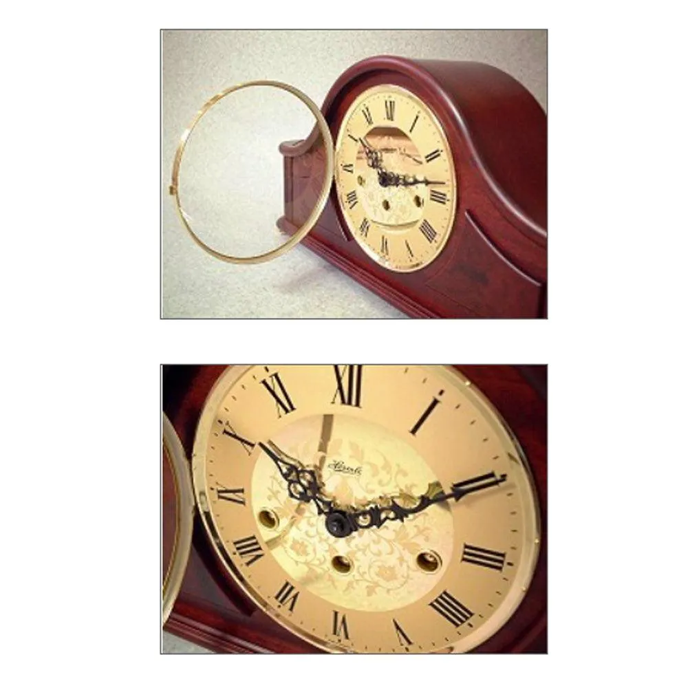 Hermle Acton Tambour Style Mantel Clock - Made In Germany