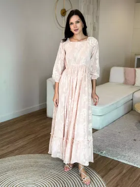 Ice Peach Long Dress