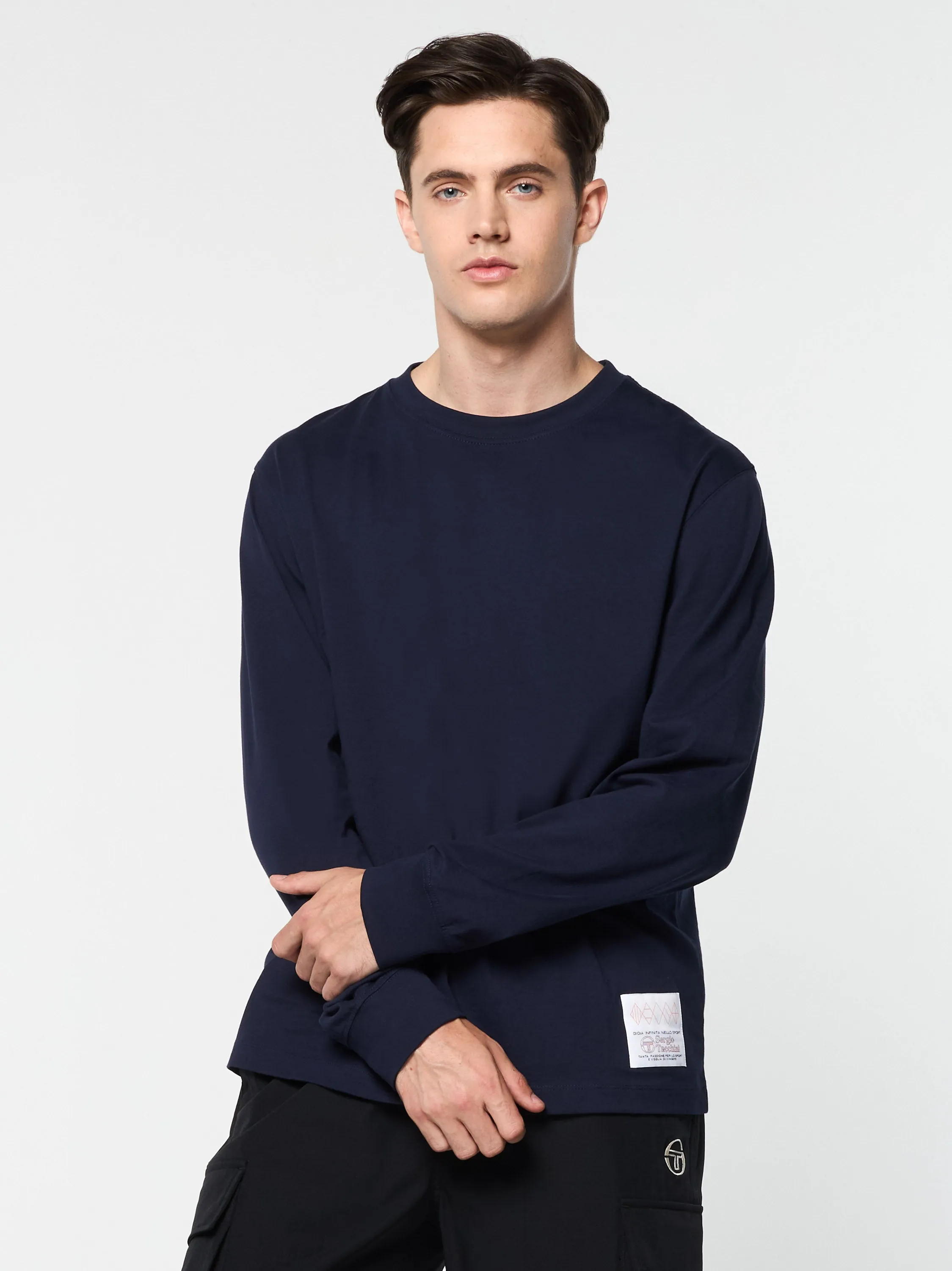 Inverno Long Sleeve T-Shirt- Maritime Blue