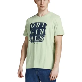 Jack & Jones Originals Crew Neck Graphic Logo T-Shirt Men