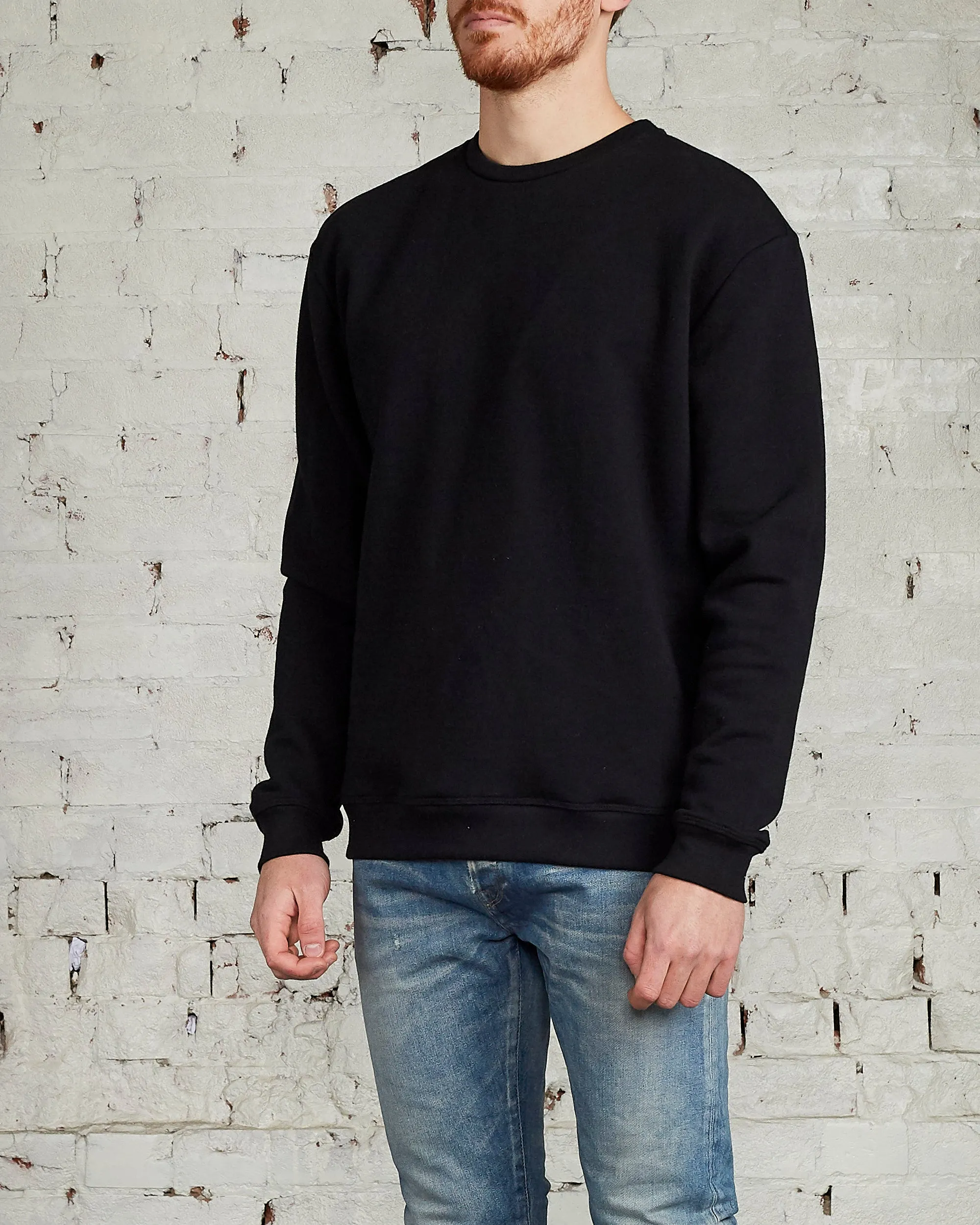 John Elliott Oversized Crewneck Black