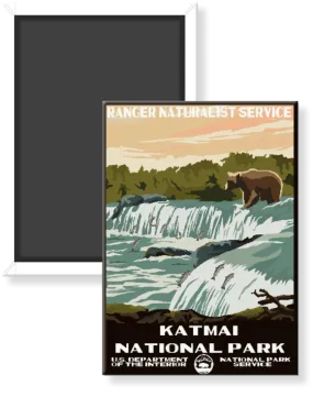 Katmai National Park WPA Magnet