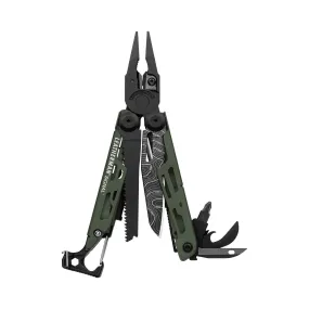 Leatherman Signal Multi Tool with Nylon Sheath - Green/Topo