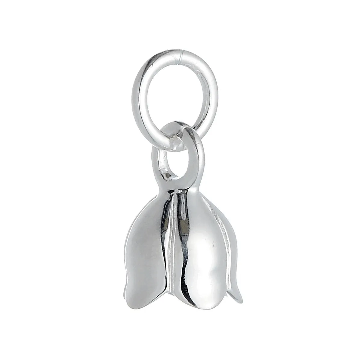 Lily Of The Valley Flower Silver Charm