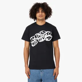 Lilypad Magazine Faded Logo T-shirt / Black