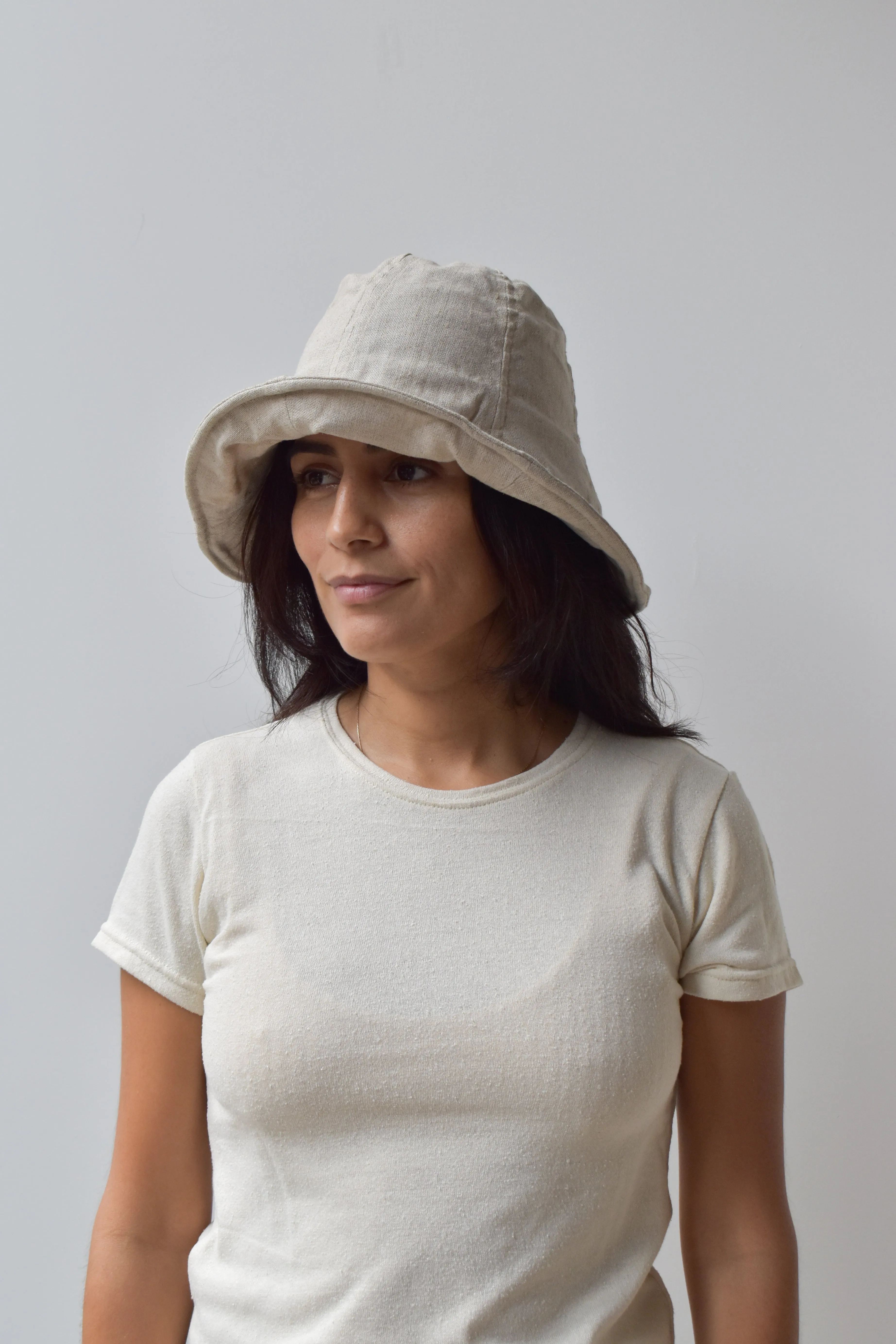 Linen Panel Hat