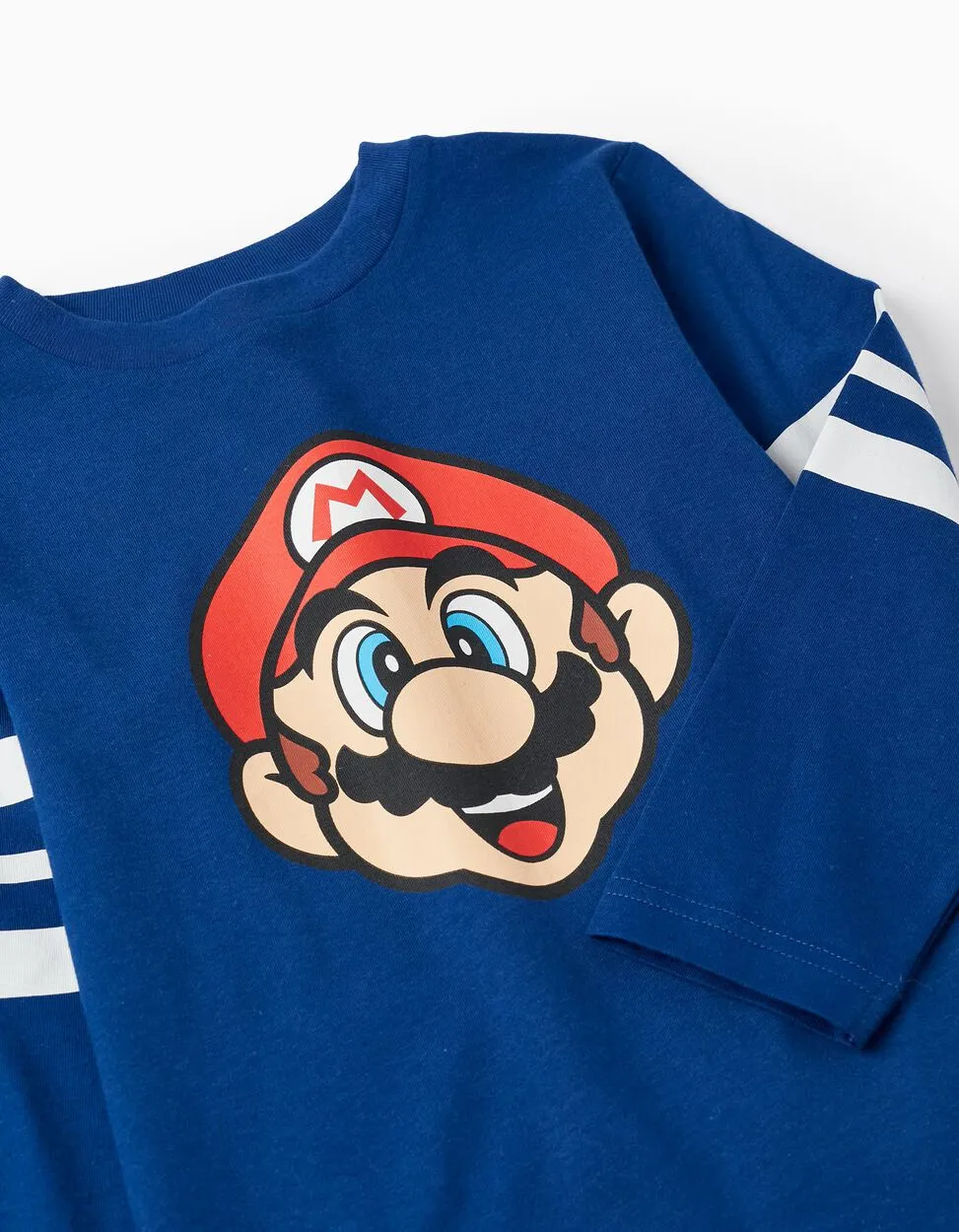 Long Sleeve T-Shirt for Boys 'Super Mario', Dark Blue