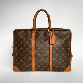 Louis Vuitton Porte Document Monogram Canvas