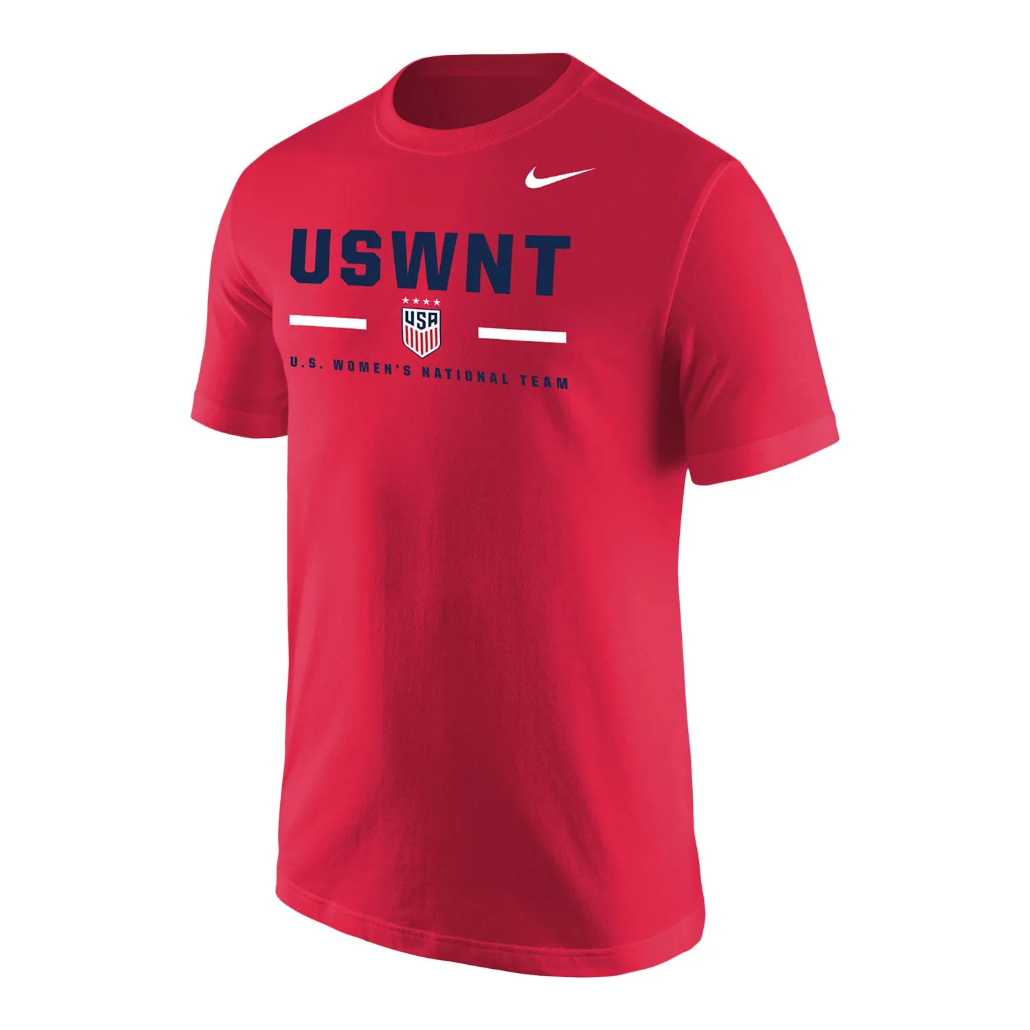 Men's Nike USWNT Over Logo Red Tee