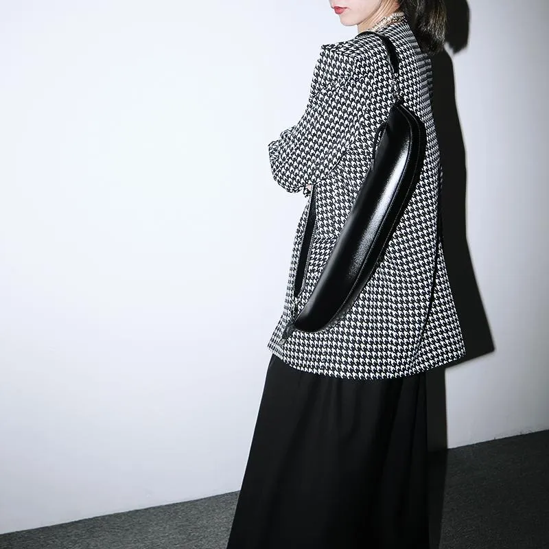 Mikazuki Houndstooth Blazer