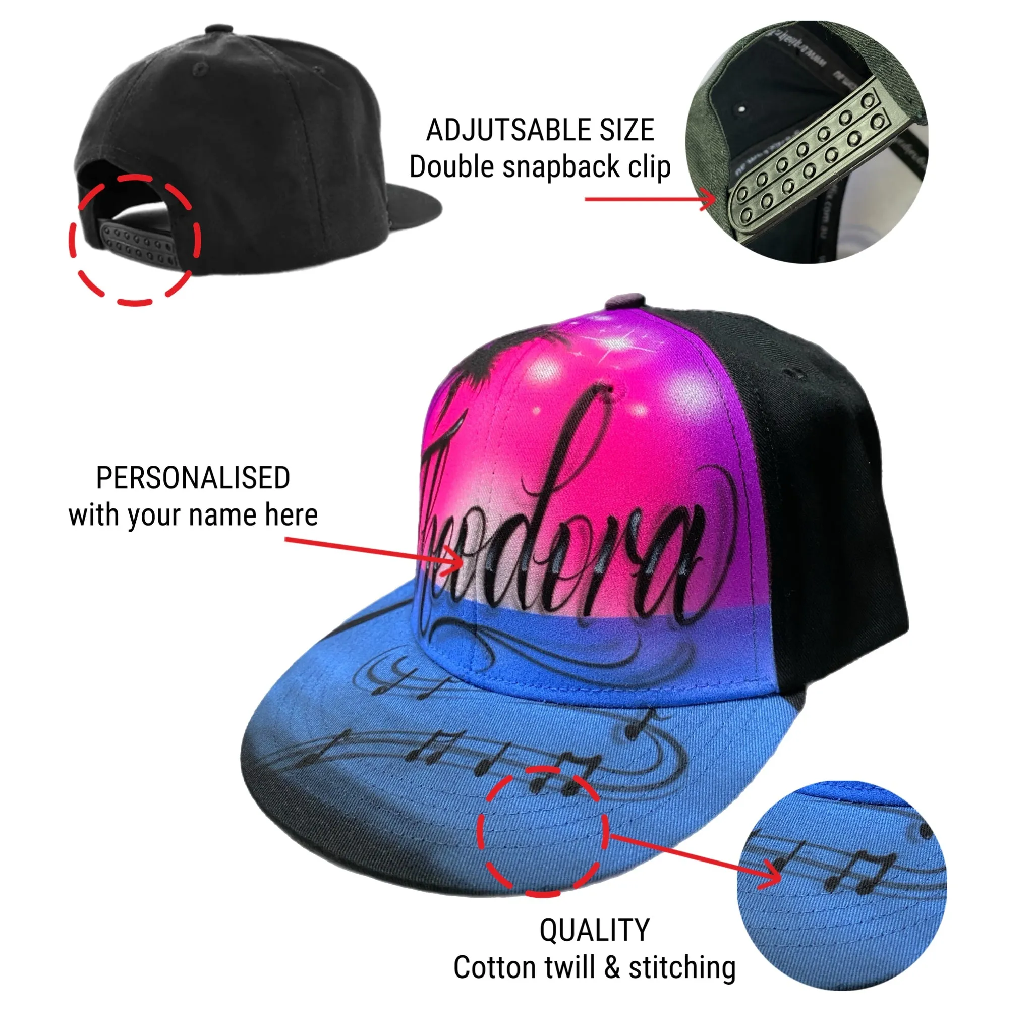 Musical Sunset Snapback