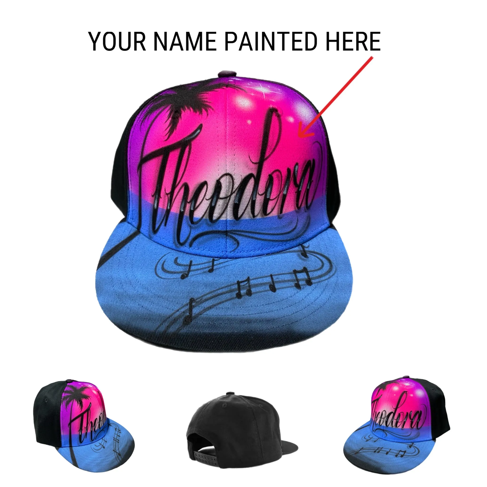 Musical Sunset Snapback