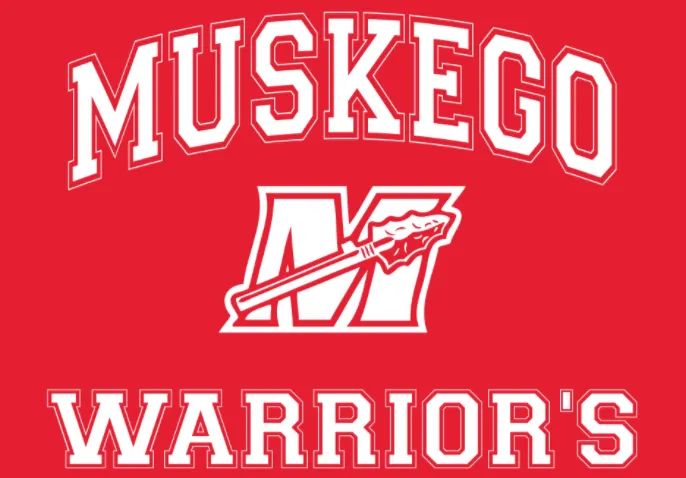 Muskego Warriors Long Sleeve Red T-Shirt