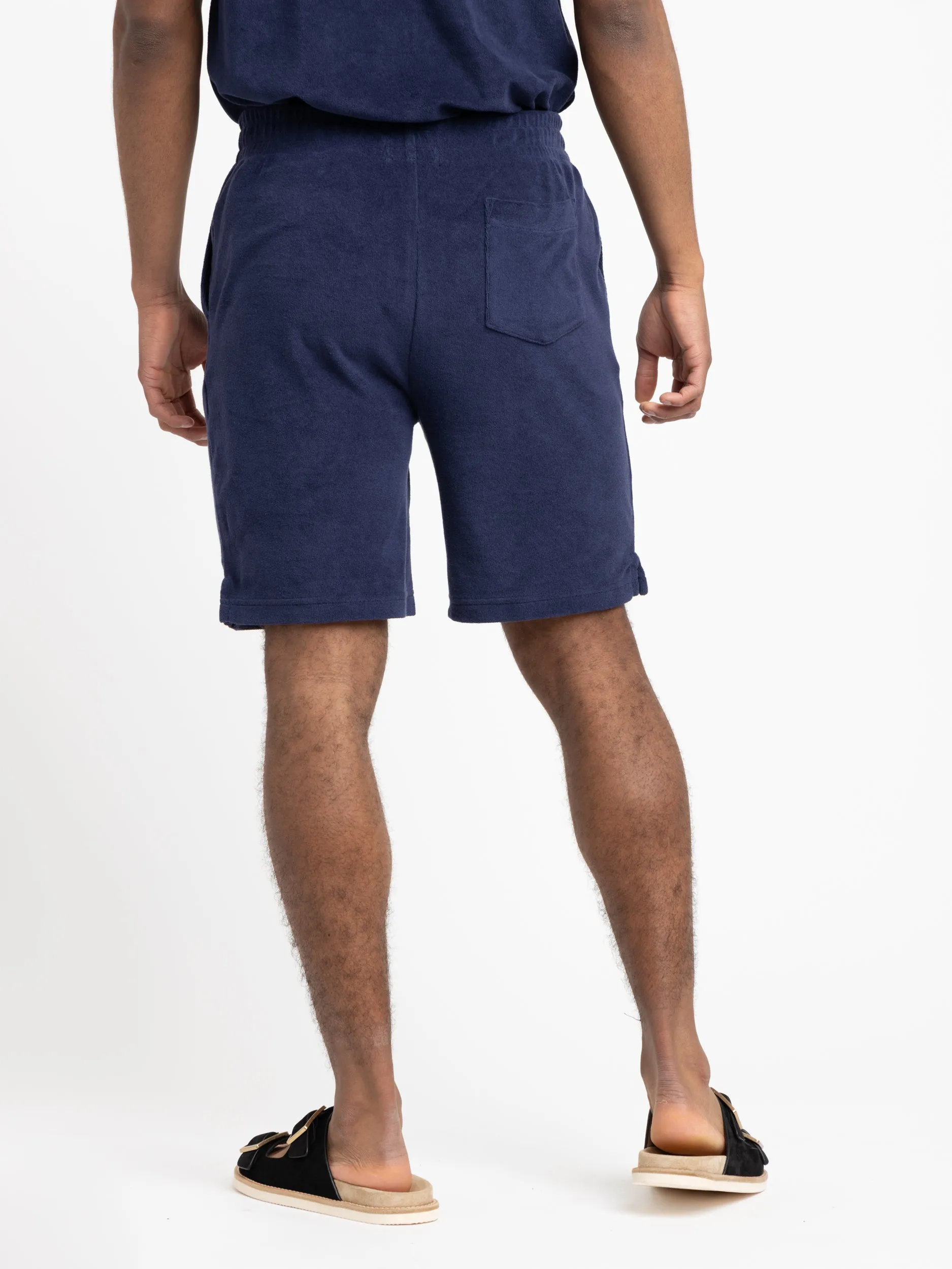 Newport Navy 7.5-Inch Terry Drawstring Short