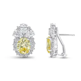 Olga Earrings (Canary)