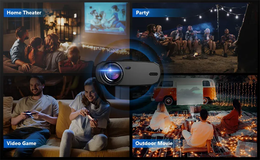 Portable 5G WIFI Projector