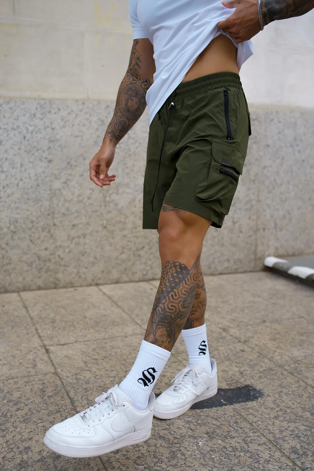 Raptor Cargo Shorts - Khaki