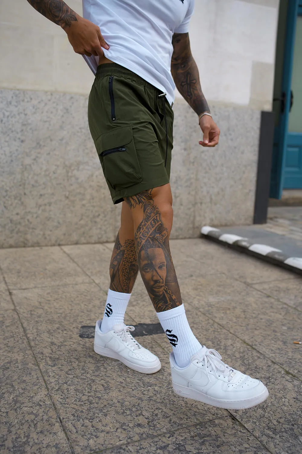 Raptor Cargo Shorts - Khaki