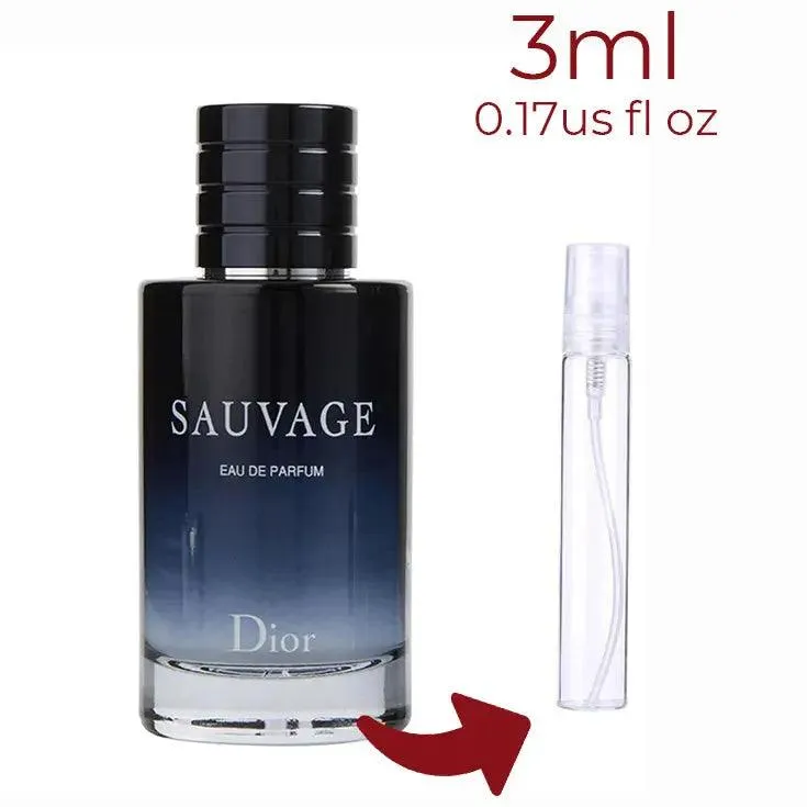 Sauvage Dior for men Decant Fragrance Samples