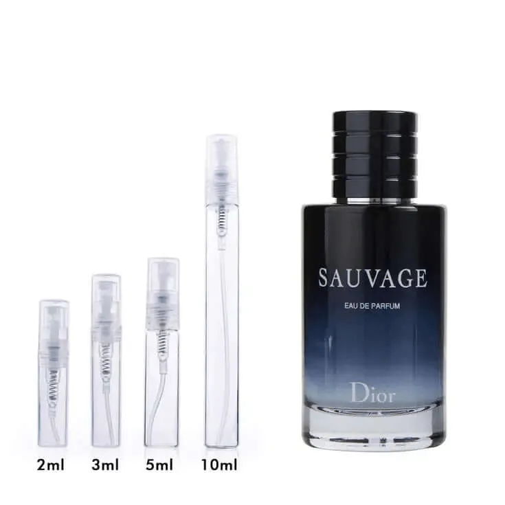 Sauvage Dior for men Decant Fragrance Samples