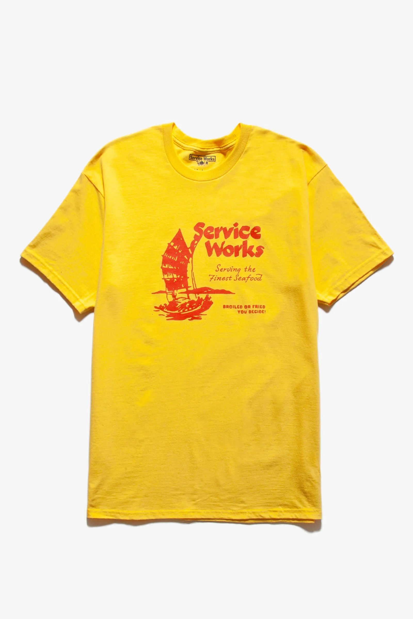 Service Works - Sail Away Tee - Yellow