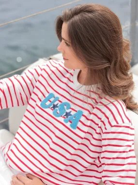 Shiraleah "USA" Sweatshirt, Multi