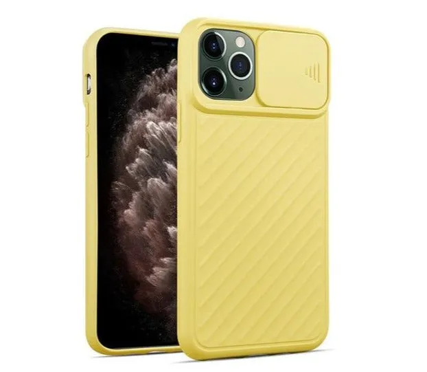 Shockproof Sliding Camera Protector Phone Case For iPhone