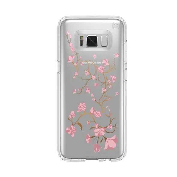 Speck - Presidio Clear Golden Blossoms for Galaxy S8