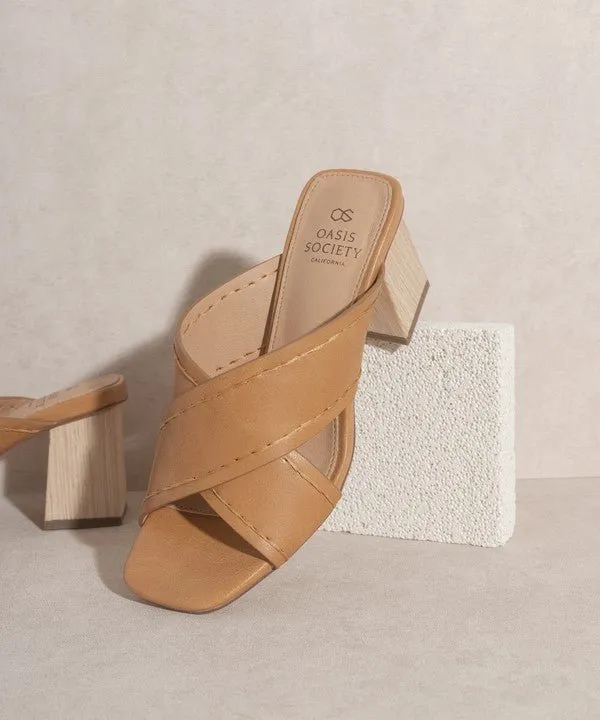 Strappy Stitched Sandal