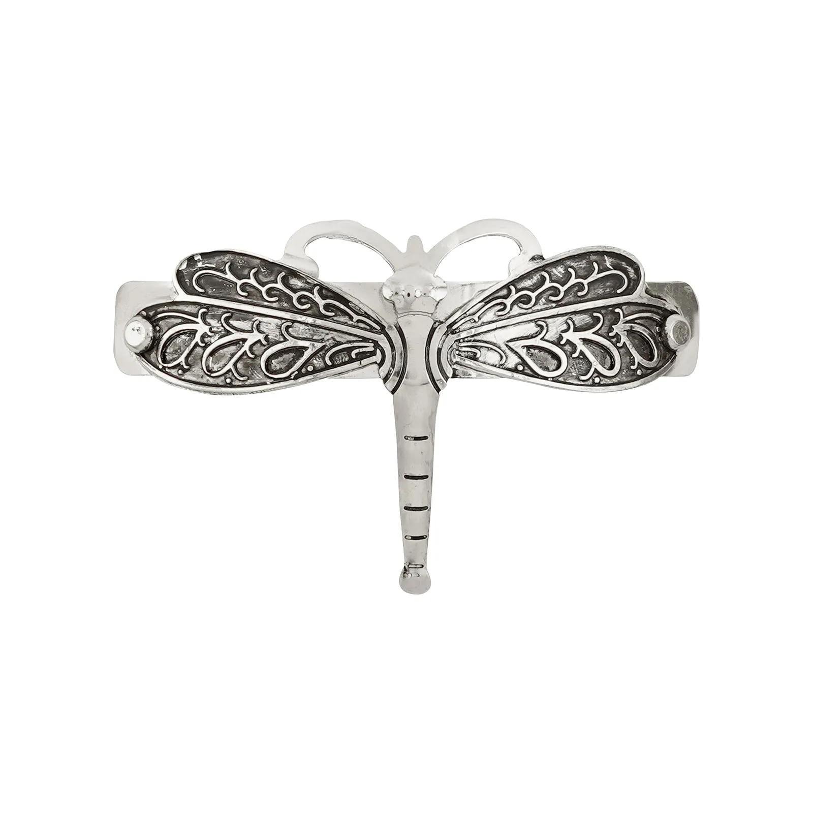 Teejh Amyra Silver lossy Hair Pin