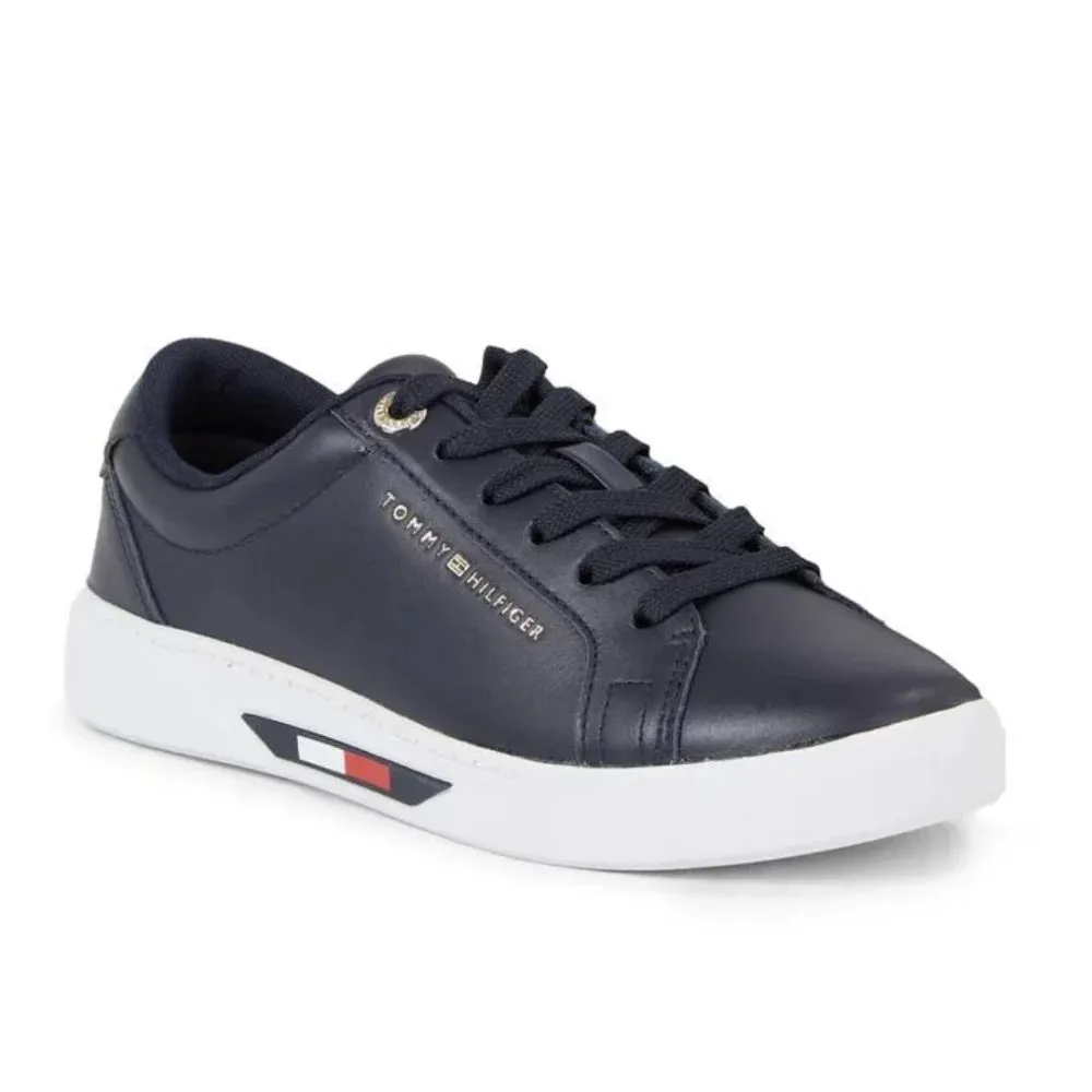 Tommy Hilfiger Global Stripes Court Sneakers Women FW0FW07559-NVY