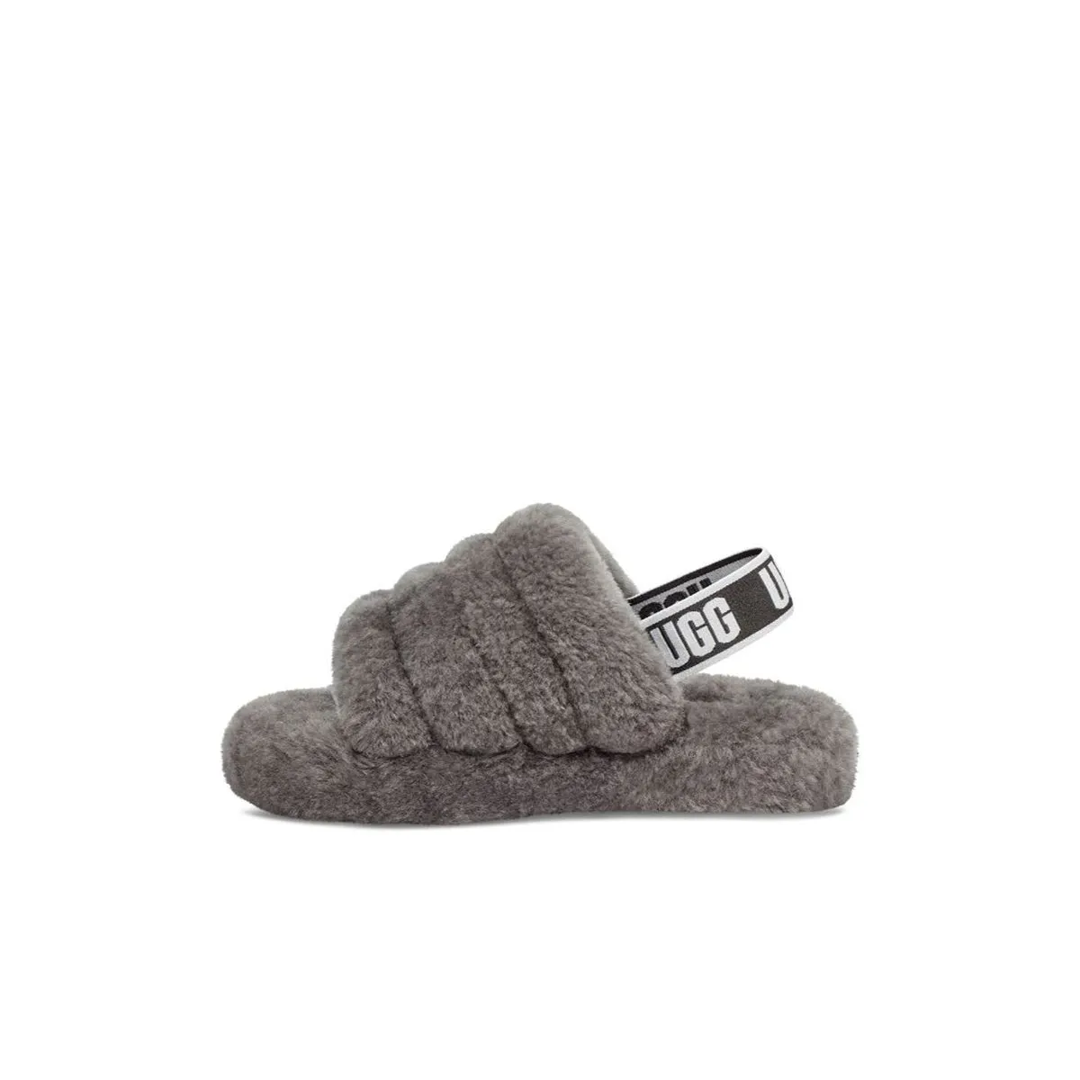 UGG Fluff Yeah Slide Charcoal  