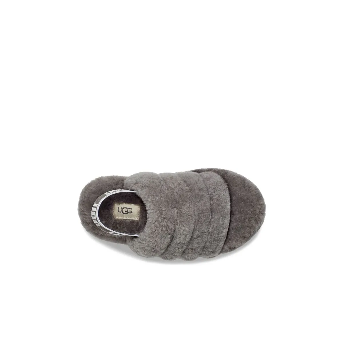 UGG Fluff Yeah Slide Charcoal  