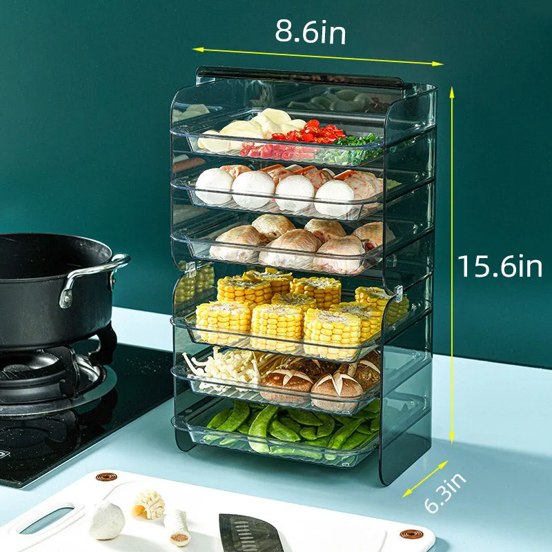 Vegetable Preparation Tray and Organizer