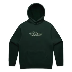 Vice 84 'Académie Des Sports Script' Hoodie - Pine