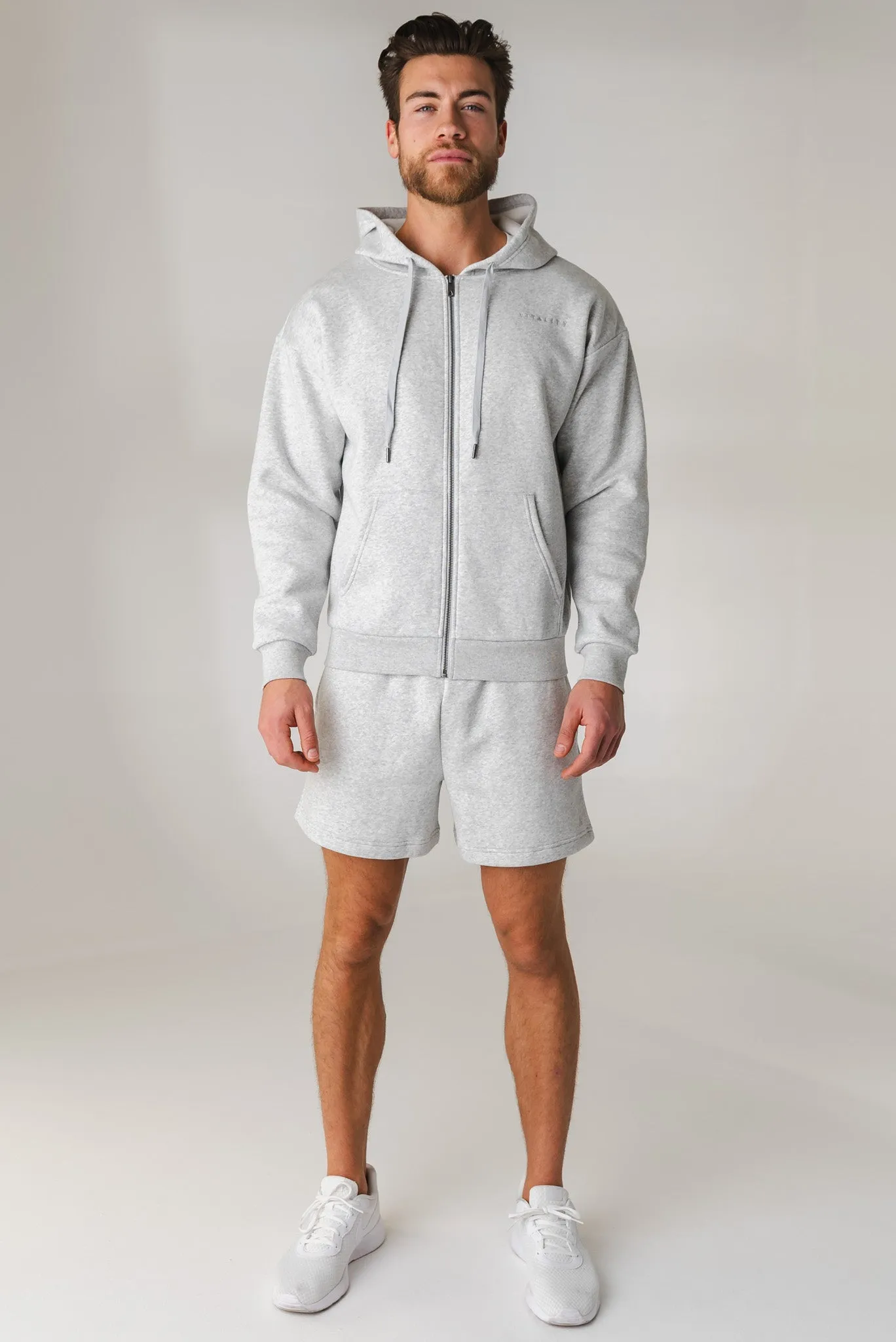 Vitality Uni Cozy Zip - Stone Marl