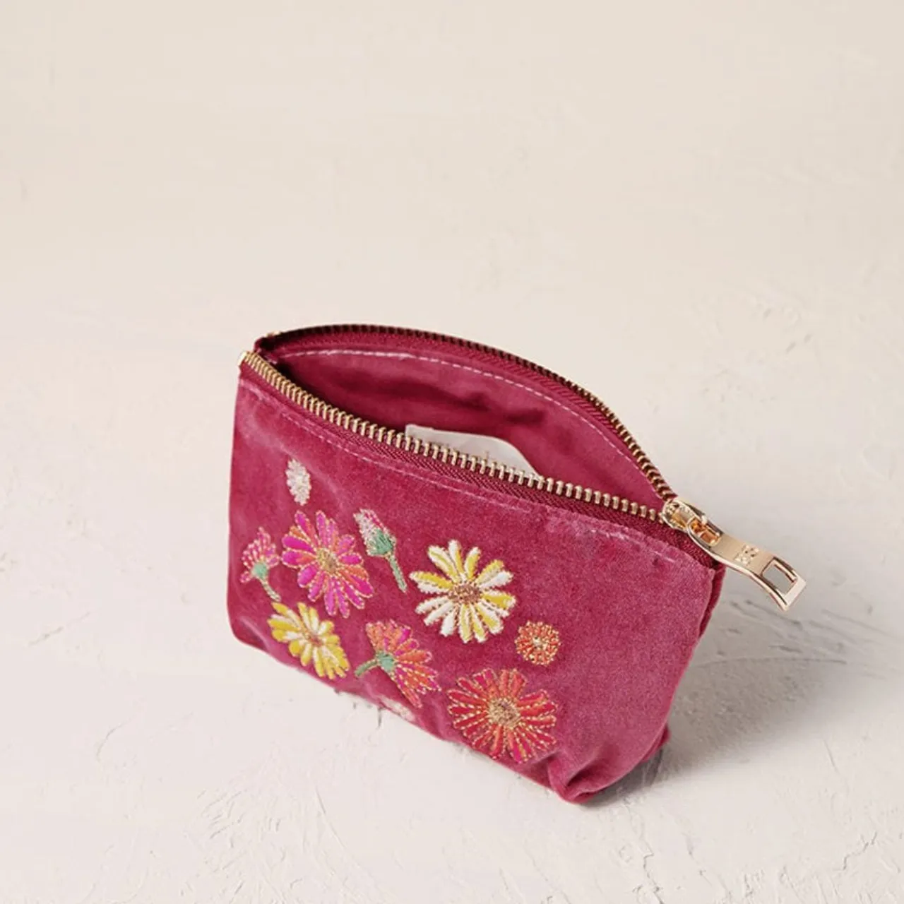 Wildflower Dry Rose Coin Purse