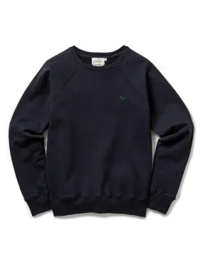 Women's Terry Crewneck - Navy