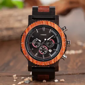 Woodsmen Wooden Chronograph